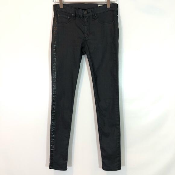 Rag & Bone for Intermix Coated Skinny Jean Size 28 - Picture 1 of 7